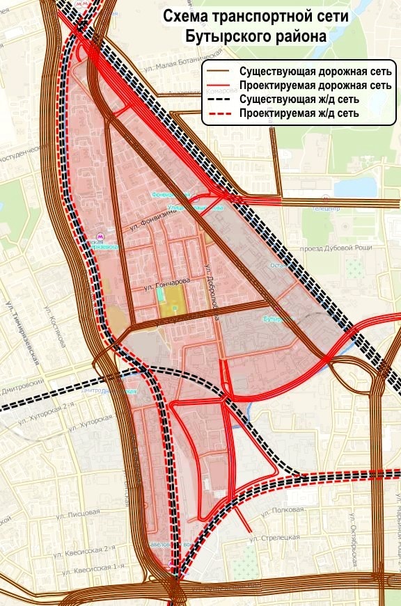 План развития бутырского района москвы